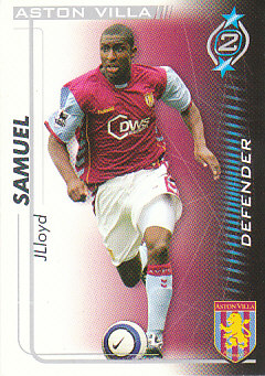 Jlloyd Samuel Aston Villa 2005/06 Shoot Out #22